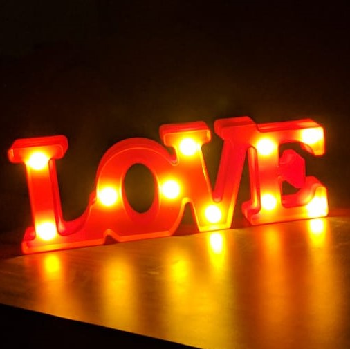 LED Love letters