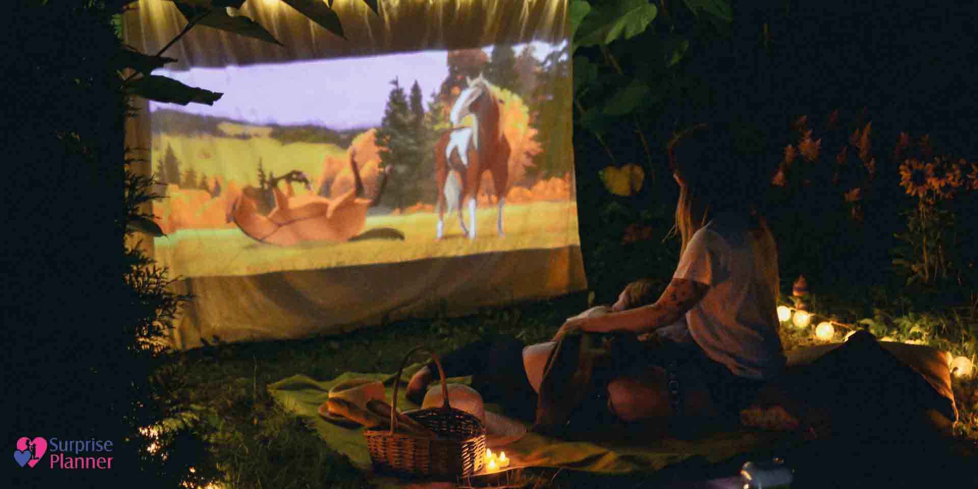 Movie Date Night at Home Ideas & Activities
