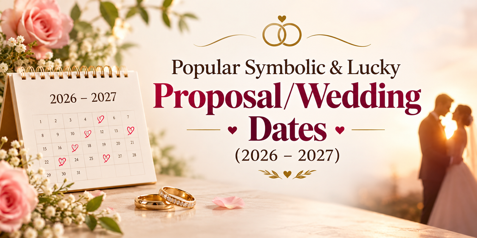 Popular Symbolic & Lucky Proposal/Wedding Dates (2026–2027)