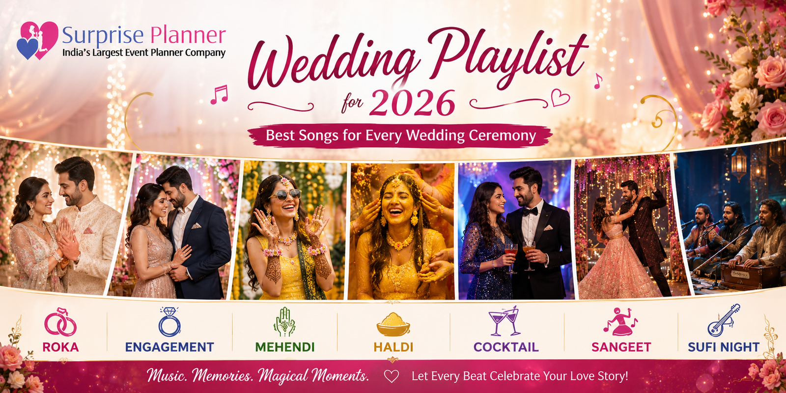 Wedding Playlist for 2026: Best Songs for Every Wedding Ceremony