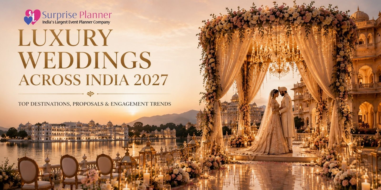 Luxury Weddings Across India 2027: Top Destinations, Proposals & Engagement Trends