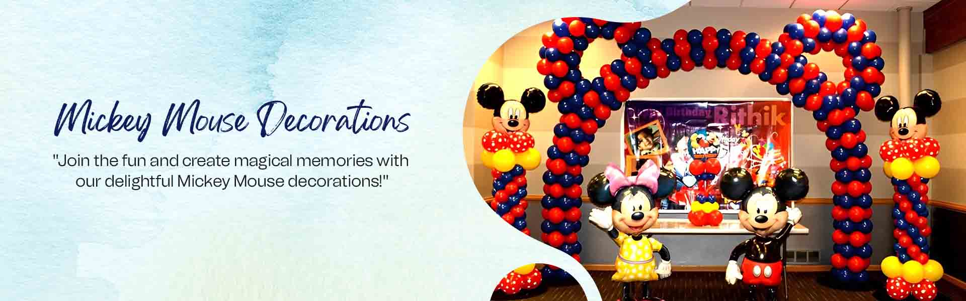 Mickey Mouse Decorations