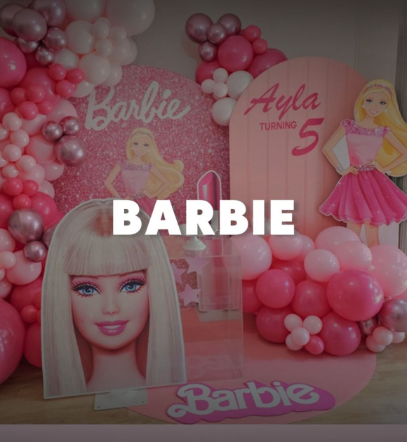 barbie theme decorations