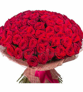 Fresh Red Rose Bouquet Delivery 