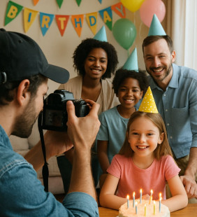 Photography Surprise At Home
