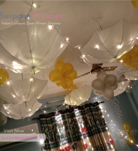 Colourful Umbrella Decoration