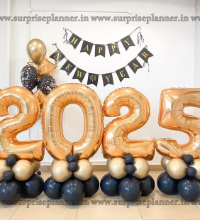 New year Balloon Decoration