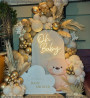 Oh Boy Garland Balloon Backdrop Decoration