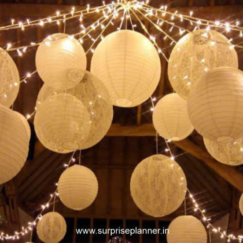 Paper Lantern Birthday Decoration  