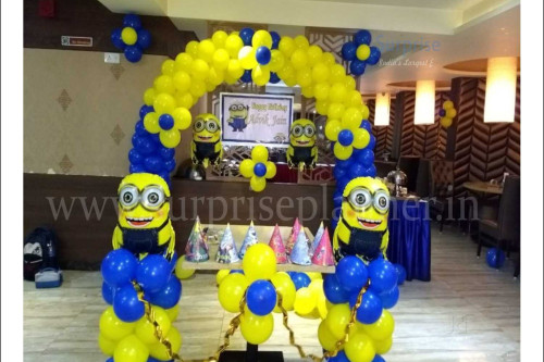 Minion Theme Kids Birthday Decoration in Jaipur