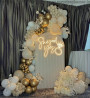 Oh Boy Garland Balloon Backdrop Decoration