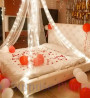 Decoration with Romantic Room Canopy And Balloon 