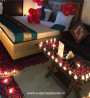 First Night Romantic Flower Decoration in Jaipur