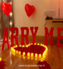 Marriage Proposal decor 