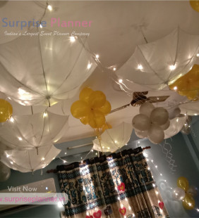 Colourful Umbrella Decoration