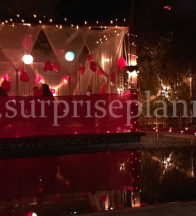 Private Cabana Candlelight Dinner in jaipur