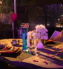 Skydeck rooftop private candlelight dinner in Jaipur