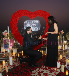 dream marriage proposal in jaipur
